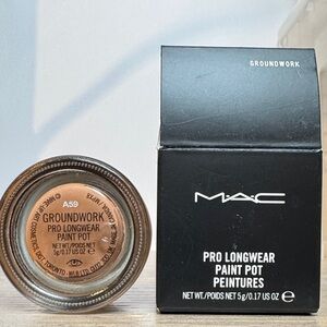 MAC Cosmetics Pro Longwear Paint Pot - Groundwork (original packaging)